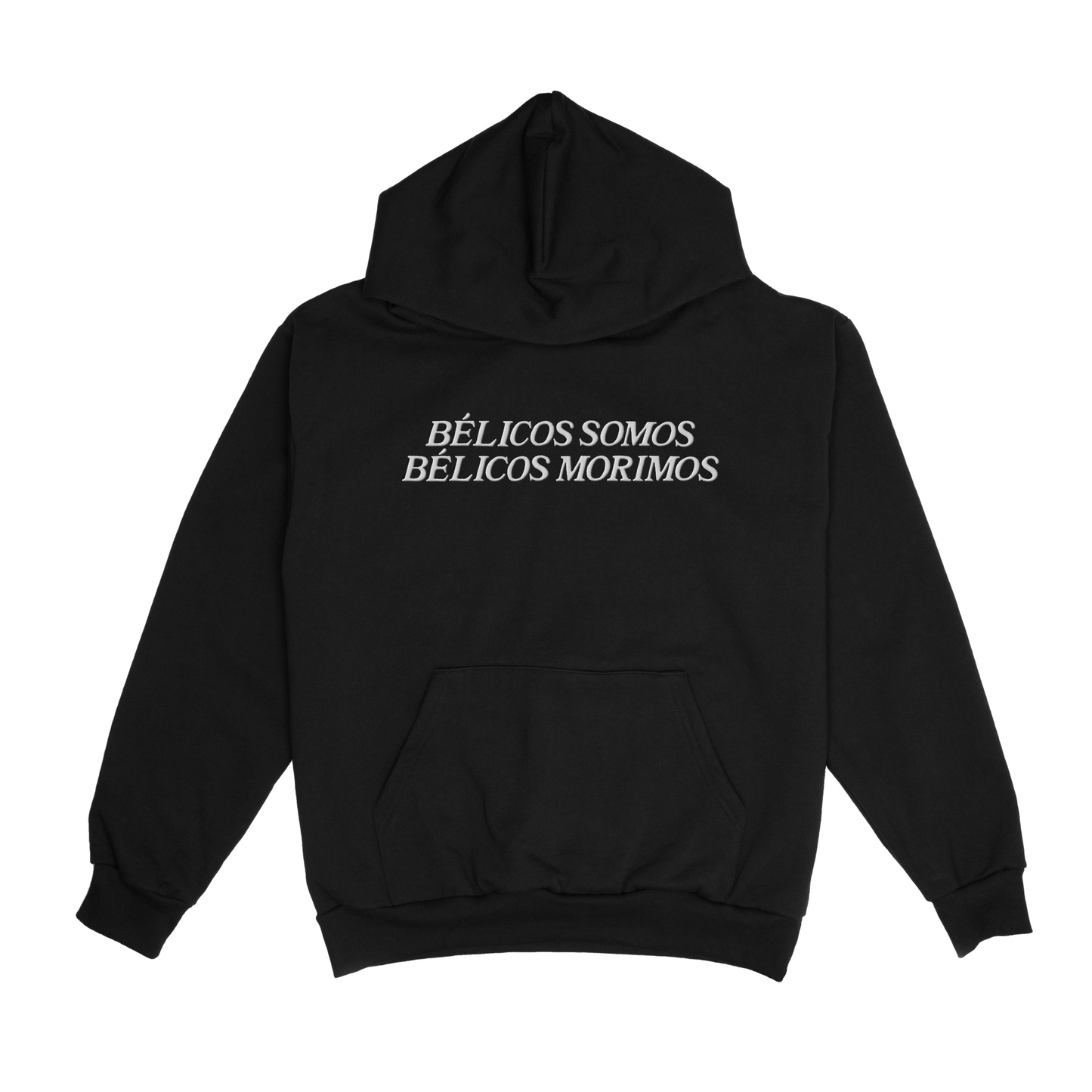 belicos somos - black hoodie